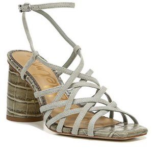SAM EDELMAN Block Heel Strappy Sandals